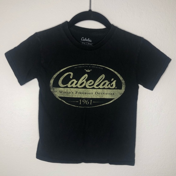 Cabela's | Shirts & Tops | 3 For 9 Cabelas Boys Black Short Sleeved ...